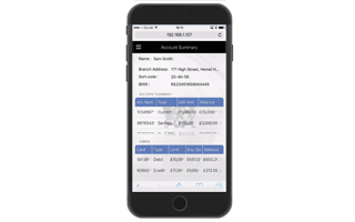 Evoke banking App Iphone Screenshot